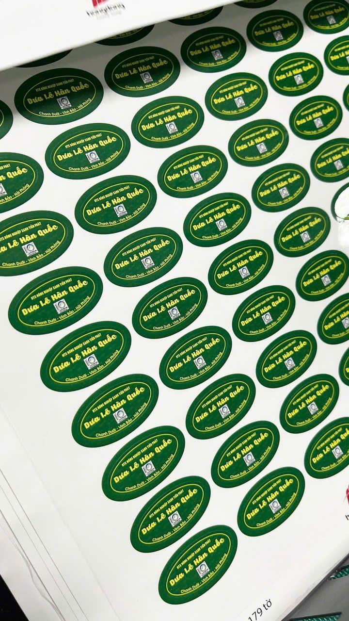 MẪU TEM BẢO HÀNH TRÒN - ELIP