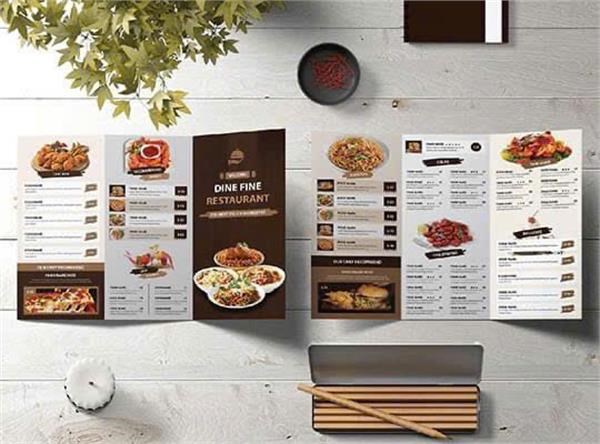 Thiết kế menu nhà hàng quán ăn đẹp tại Hà Nội